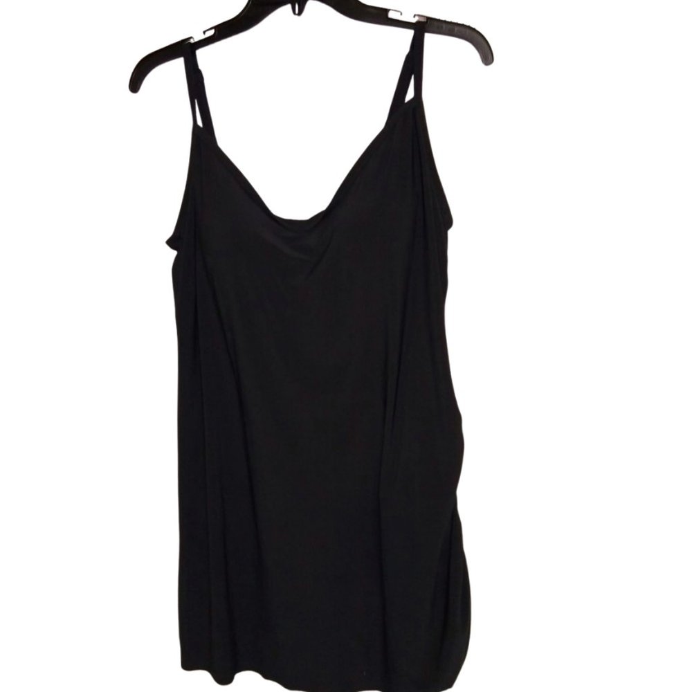 Black One Piece Swimsuit by Aqua Green Size 18W
